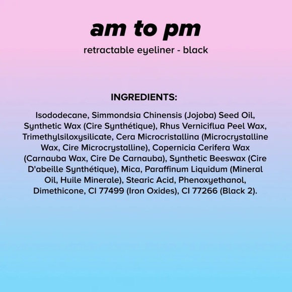 Lottie London AM to PM Retractable Eyeliner in Black - Picture 7 of 11